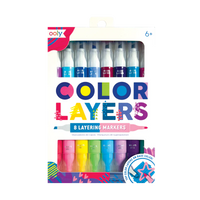 Ooly Color Layers Layering Markers-Set of 8