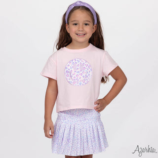 Azarhia Mini Pleated Skort - Leopard Love