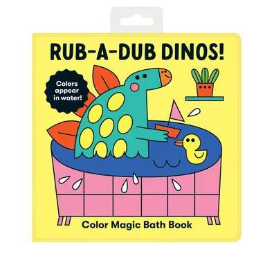 Color Changing Bath Book - Rub-a-Dub Dinos
