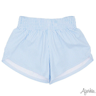 Azarhia Steph Shorts - Light Blue Stripes