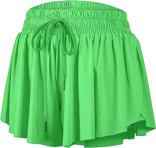 Azarhia Butterfly Shorts - Lime
