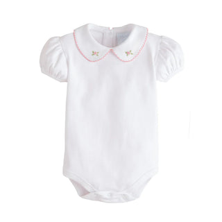 Little English Pinpoint Rose Blouse