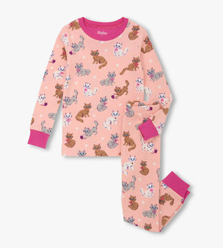 Hatley Little Kitties Cotton Pajama Set