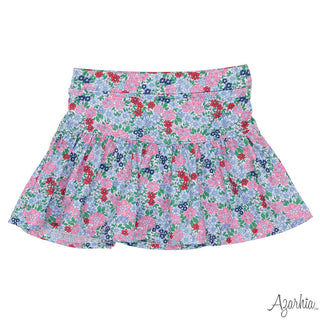 Azarhia Gathered Skort - London Floral