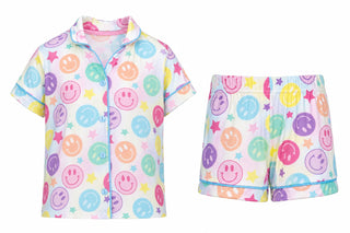 Azarhia Pajamas - Pastel Smiley
