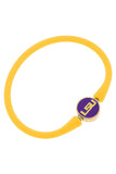 LSU Tigers Enamel Silicone Bali Bracelet