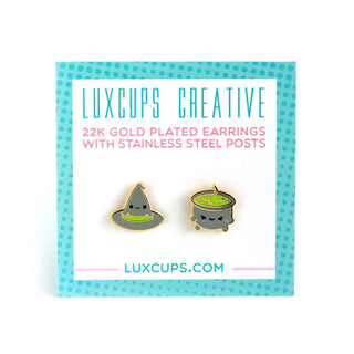 Luxcups Creative Witchy Wonders Earrings