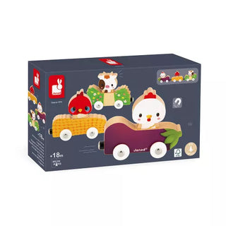 Janod Wooden Magnetic Farm Animals