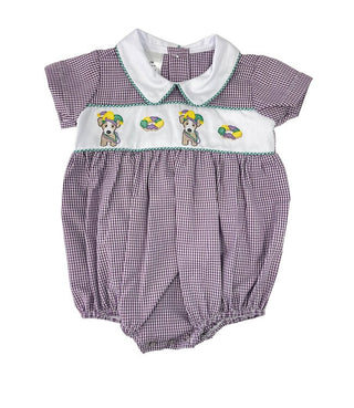 Lulu Bebe Mardi Gras Puppy and Cake Bubble