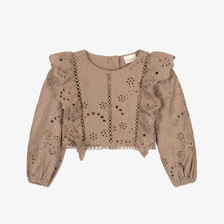 Marlo Kids Ottilie Embroidered 2Pc Skirt & Top Set