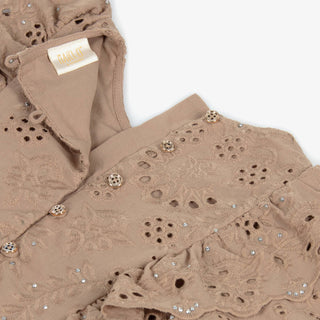 Marlo Kids Ottilie Embroidered 2Pc Skirt & Top Set