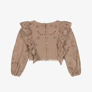 Marlo Kids Ottilie Embroidered 2Pc Skirt & Top Set
