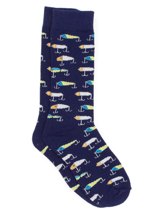 Lucky Duck Socks- Vintage Lures