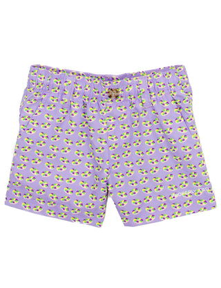 Properly Tied Mallard Shorts - King Cake Purple