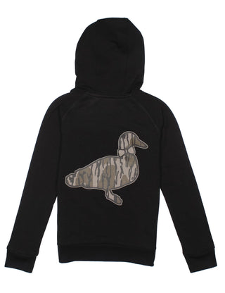 Logo Black Element Hoodie - Mossy Oak Original Bottomland