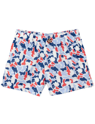 Properly Tied Mallard Americana Camo Shorts