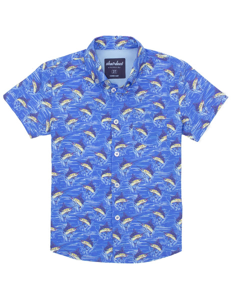 Properly Tied Shordees Summer Shirt - Marlin
