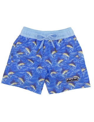 Properly Tied Shordees Swim Trunks - Marlin