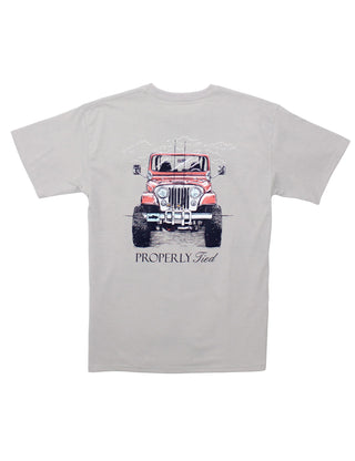 Properly Tied Rod Runner S/S Tee - Ice Grey