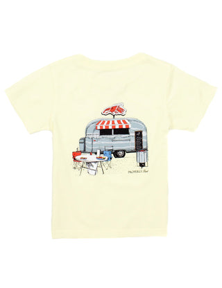Properly Tied Crawfish To Go S/S Tee - Light Yellow
