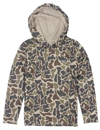 Properly Tied Performance Hoodie- Vintage Camo