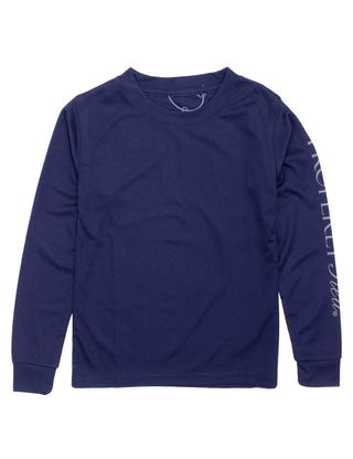 Properly Tied Boys Tidal Rashguard - Navy