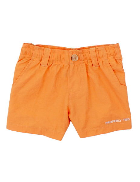 Properly Tied Boys Mallard Shorts - Apricot