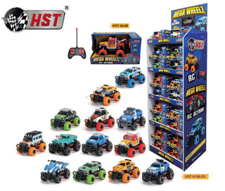 Mega Wheelz RC monster truck with remote