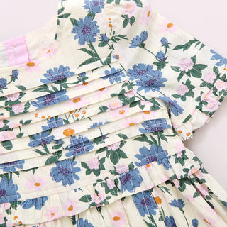 Pink Chicken Melon Daisy Floral Raquel Dress