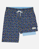 GOAT USA Navy Mini AOP Bathing Suit