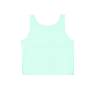 Belle Cher Teal Razorback Top