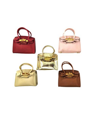 Mini Leather purse With Latch