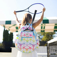Jr Love Tennis Backpack - Rainbow Shibori