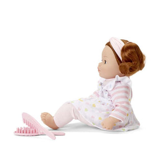 My Little Girl® Polka Dot Pinafore Doll, Light Skin Tone