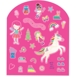 Floss & Rock Stick N Play- Rainbow Fairy