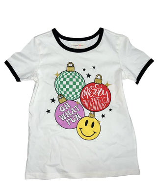 Paper Flower Oh What Fun! Ornaments Graphic Tee