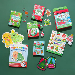 Ooly Stickiville Color-In' Sticker Book - Jolly Cheer Doodles - view 4