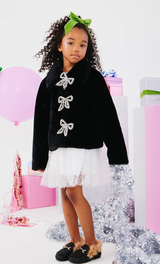 Lola and the Boys Audrey Faux Fur Coat