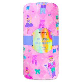 iScream Nutcracker Ballet Plush Blanket