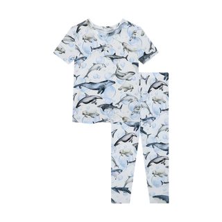 Posh Peanut 2Pc Sharkly Pajamas