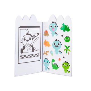 Roar-Some Dinosaur Coloring Book with Stickers