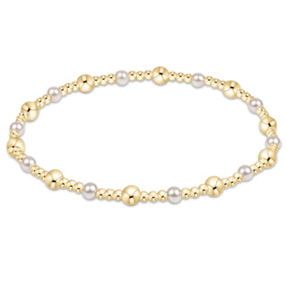 Enewton Sincerity Gold and Pearl Bracelet
