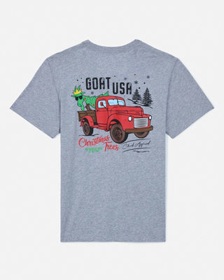 GOAT USA Gray Pick Up Tree T-Shirt