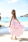 Lola and the Boys Pink 3D Rainbow Butterfly Dress