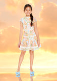 Marlo Kids Piper Embroidered Mini Dress