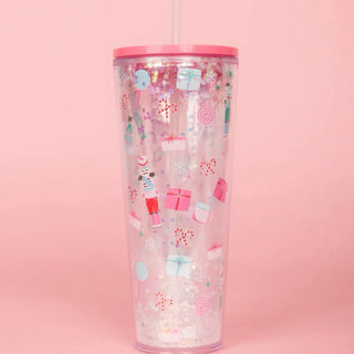 Mary Square Oh What Fun Tumbler - Pastel Nutcracker