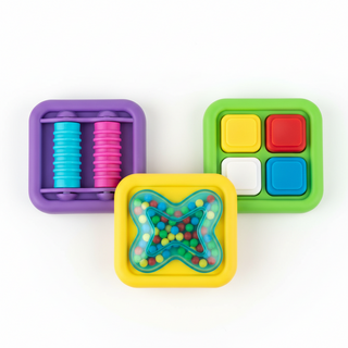 Play Tab Modular Activity Board Tiles- Sensory Set 5