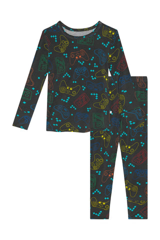 Posh Peanut 2Pc Racecar Player One Pajamas