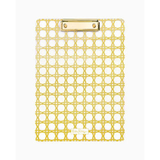 Lilly Pulitzer Acrylic Clipboard - Gold Canning