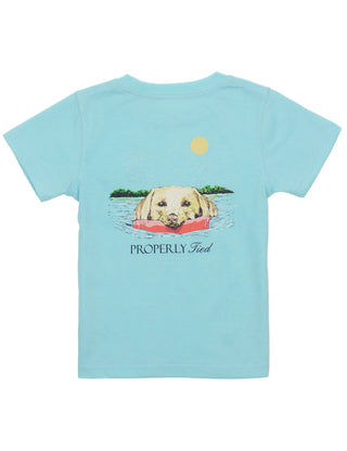 Properly Tied Spring Retriever S/S Tee - Arctic